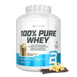 BioTech USA - 100% Pure Whey 2000g Boubon Vanilla