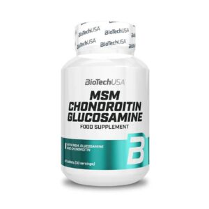 BioTech USA - MSM Chondroitin Glucosamine 60tabs