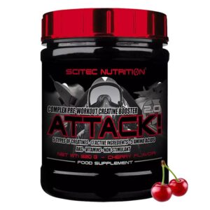 Scitec Nutrition - Attack 2.0 320g Cherry