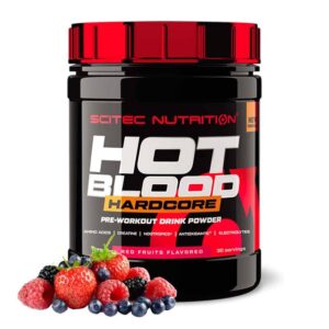 Scitec Nutrition - Hot Blood Hardcore 375g Red Fruits