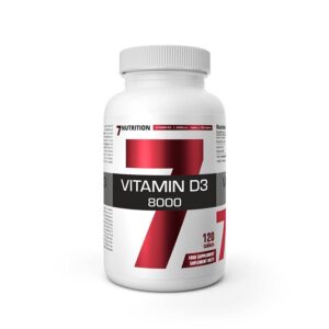 7Nutrition - Vitamin D3 8000 120tabs