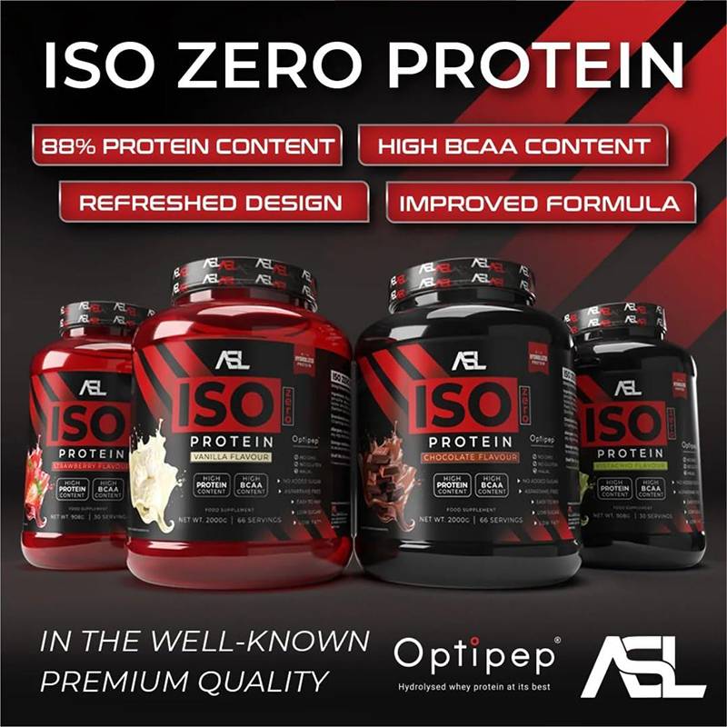 All Sports Labs - Iso Zero Protein 2000g - 908g