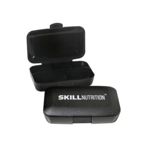 Skill Nutrition - Pill Box Black