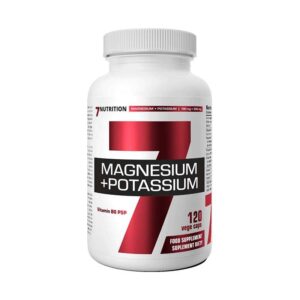7Nutrition - Magnesium + Potasium B6 120vcaps