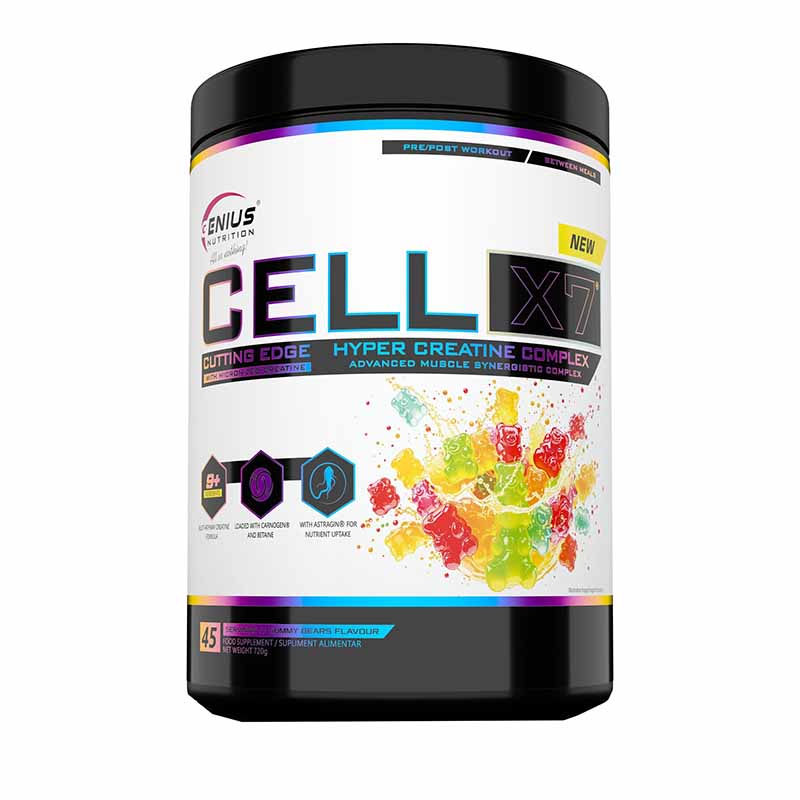 Genius Nutrition - Cell X7 720g Gummy Bears