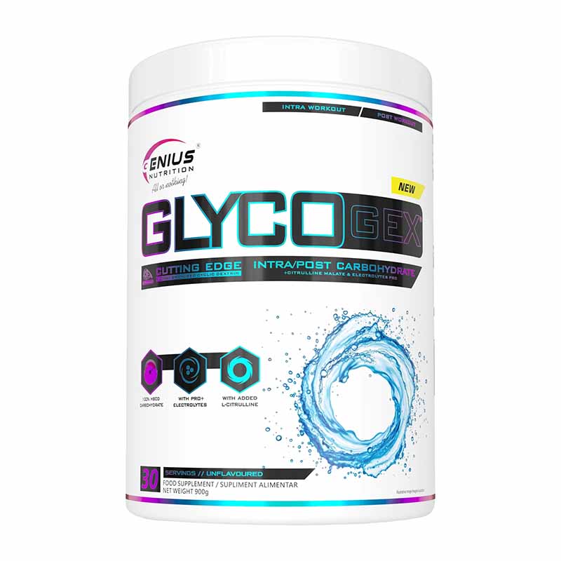 Genius Nutrition - GlycoGex 900g Unflavoured