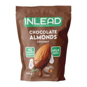 Inlead - Chocolate Almonds 100g Coconut