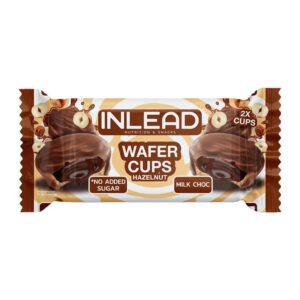 Inlead - Wafer Cups 50g Hazelnut Milk Chocolate