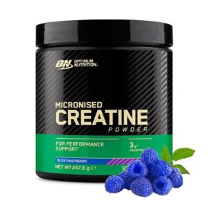 Optimum Nutrition - Micronised Creatine 247,5g Blue Raspberry