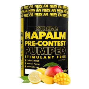 FA Xtreme - Napalm Pre-Contest Pumped SF 350g Mango Lemon