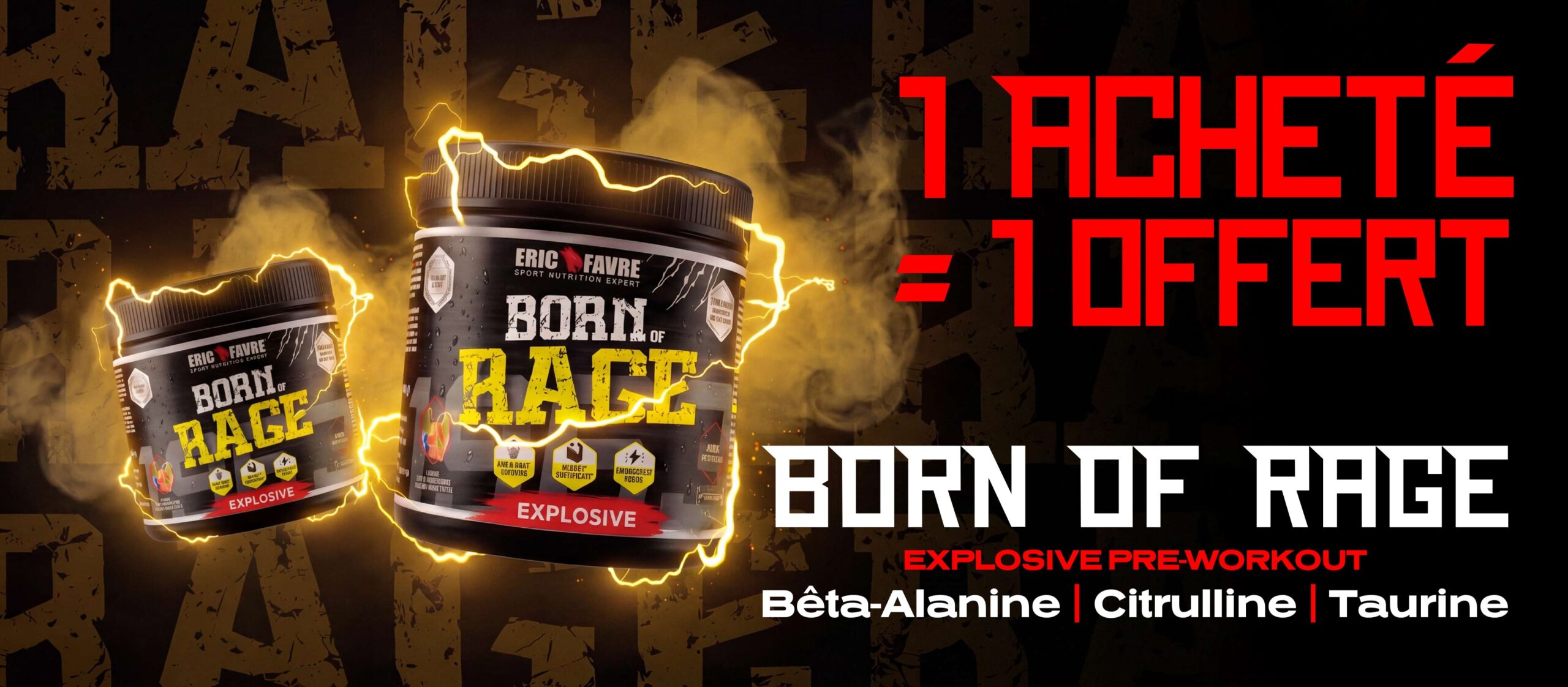 Promo Eric Favre - Born of Rage 250g Forest Fruits