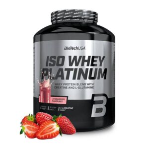 BioTech USA - Iso Whey Platinum 1816g Strawberry