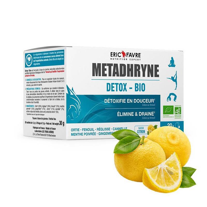Eric Favre - Metadhryne Tisane Detox Bio 20sachets