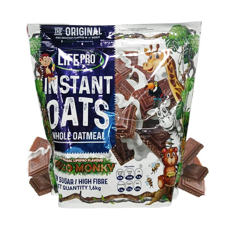 Life Pro - Instant Oats Premium 1600g Choco Monky