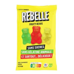 Rebelle - Fruity Bears 50g Apple Lemon Raspberry