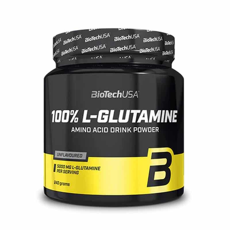 BioTech USA - 100% L-Glutamine 240g Unflavoured