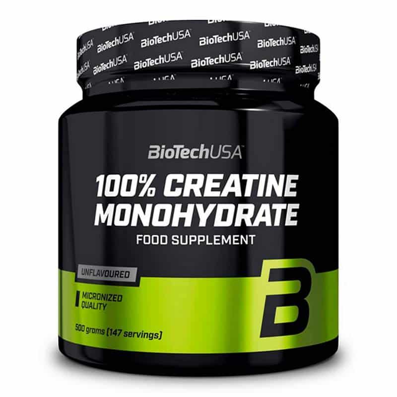 BioTech USA - 100% Creatine Monohydrate 500g Unflavoured