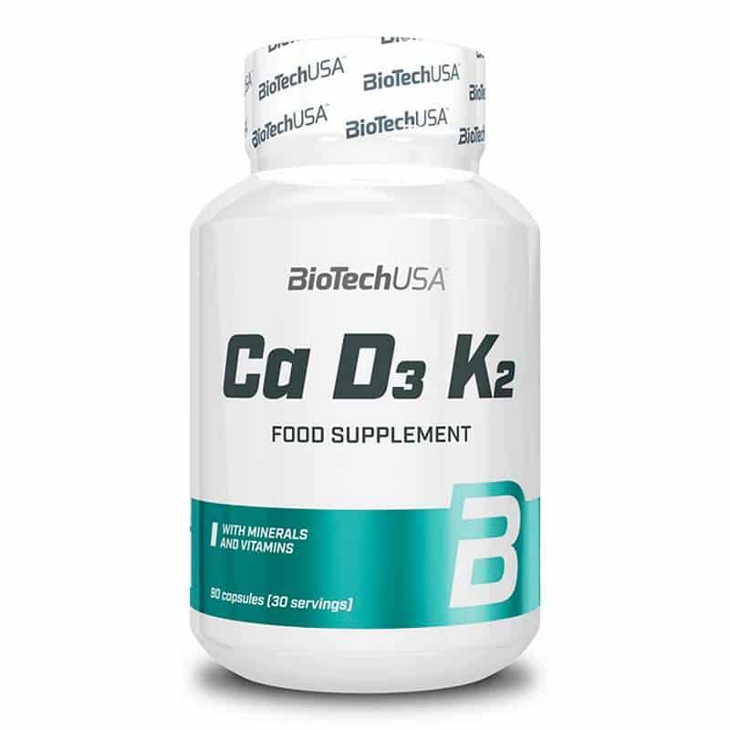BioTech USA - Ca-D3-K2 90caps