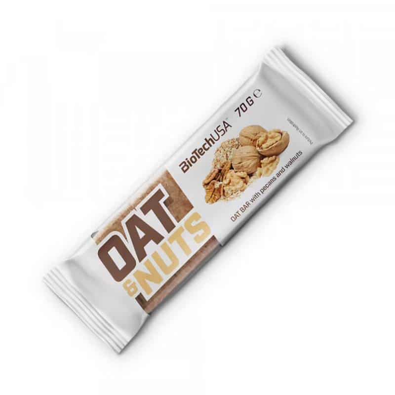 BioTech USA - Oat & Nuts 70g Pecan Walnuts