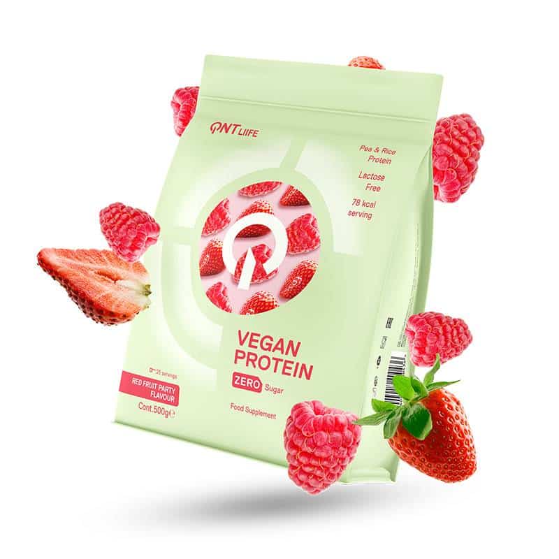 QNT - Vegan Protein 500g Red Fruits