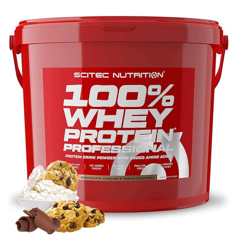 Scitec Nutrition - 100% Whey Protein Professional 5000g Chocolate Cookie