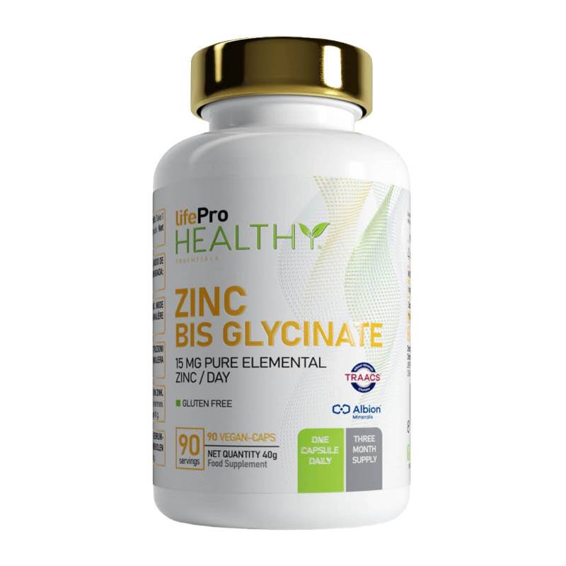 Life Pro - Zinc Bisglycinate 90vcaps