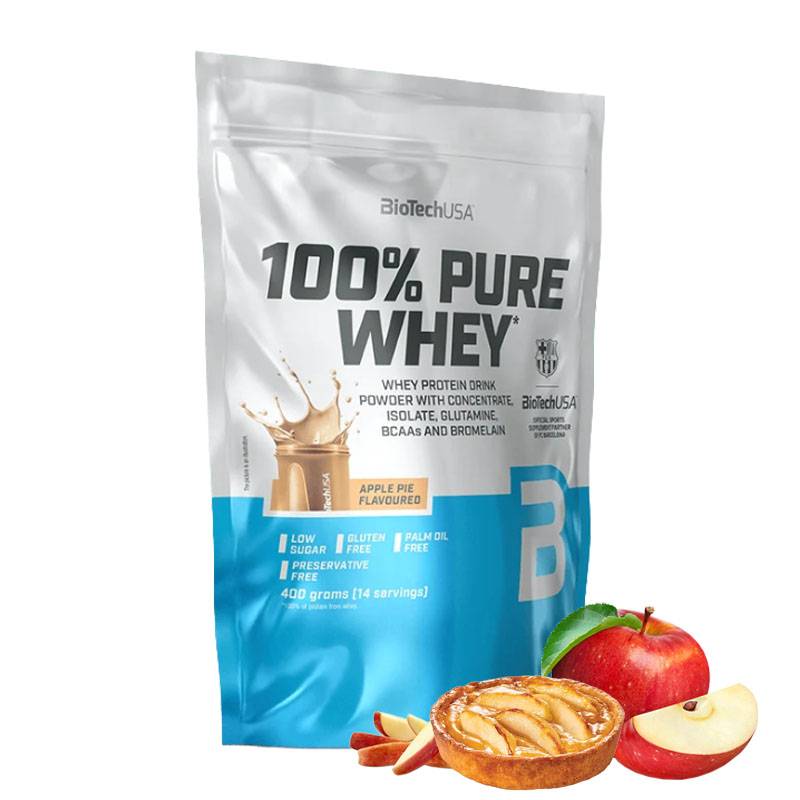 BioTech USA - 100% Pure Whey 400g Apple Pie