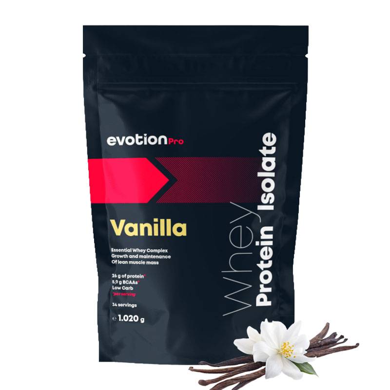 Evotion - Whey Protein Isolate 1020g Vanilla