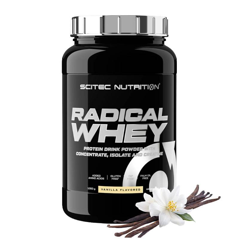 Scitec Nutrition - Radical Whey 1000g Vanilla
